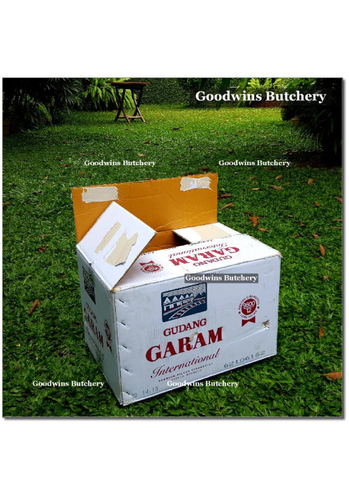 Box USED CARTON BOX karton kardus bekas Gudang Garam 53x38x34cm 1.2kg